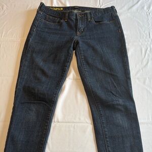 J. CREW men’s Dark Indigo Straight Leg Jeans
